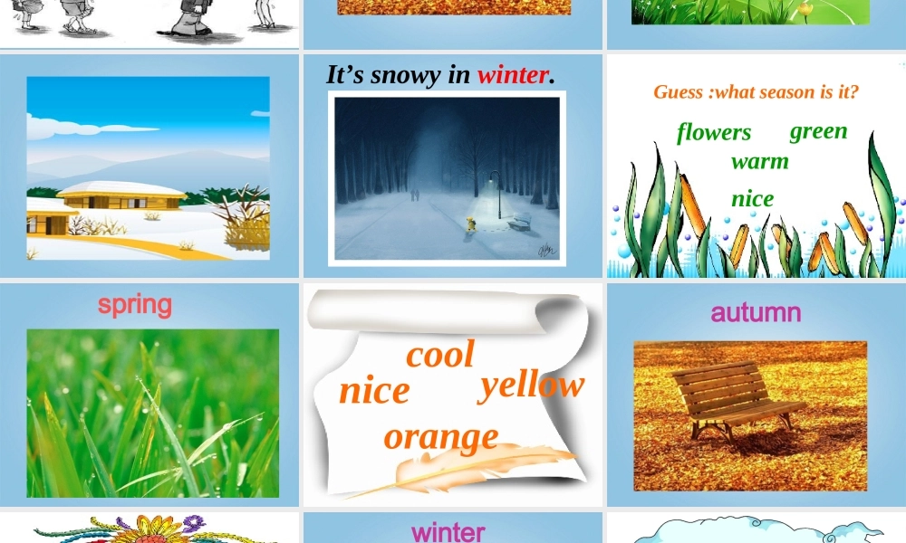 四年级英语下册 Unit8(2)课件 湘少版