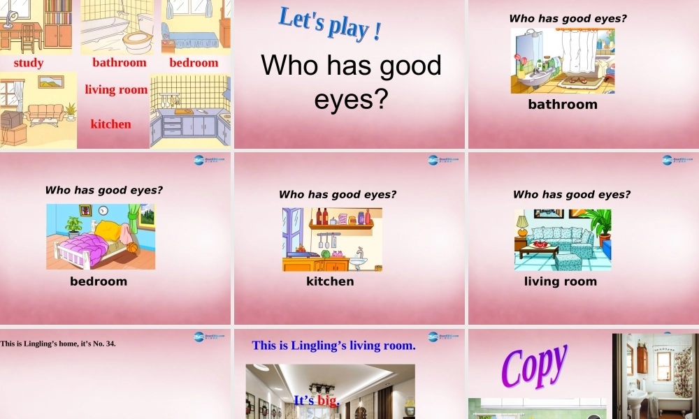 四年级英语上册 Unit10 Welcome to our home课件1 （新版）湘少版