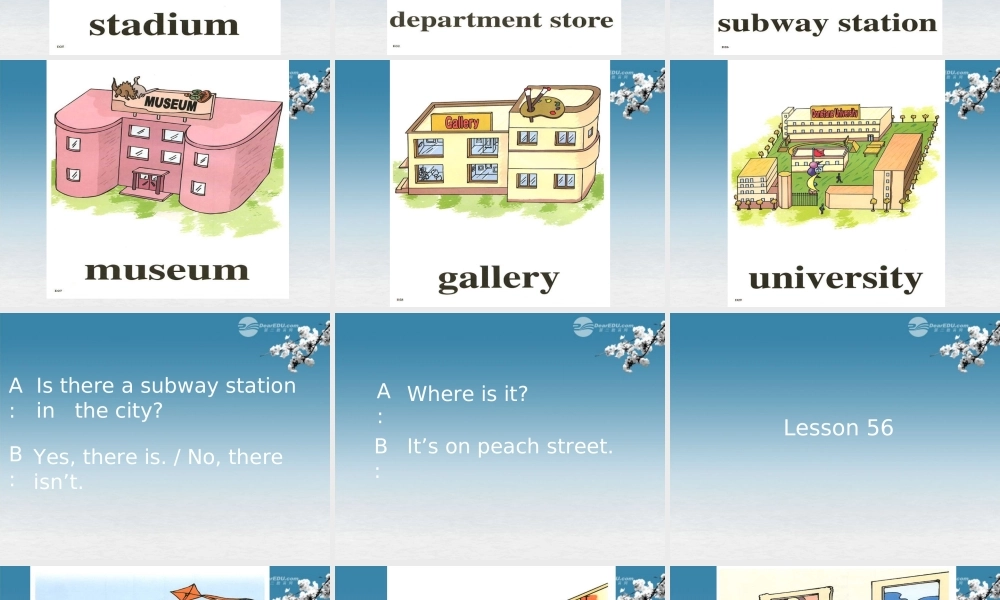 四年级英语下册 unit10 lesson55课件 人教新起点