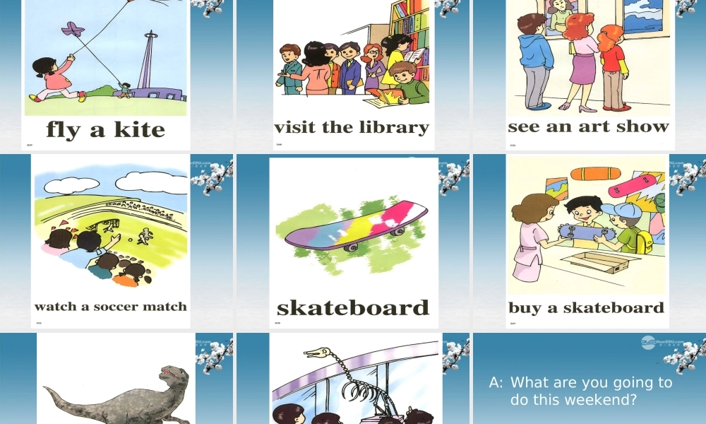 四年级英语下册 unit10 lesson55课件 人教新起点