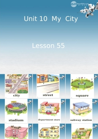 四年级英语下册 unit10 lesson55课件 人教新起点