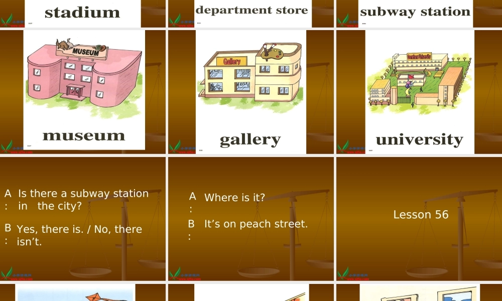 四年级英语下册 unit10 lesson55课件 人教新起点版