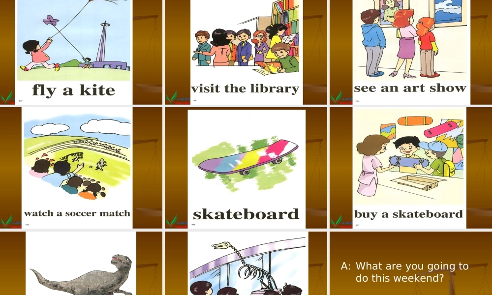 四年级英语下册 unit10 lesson55课件 人教新起点版