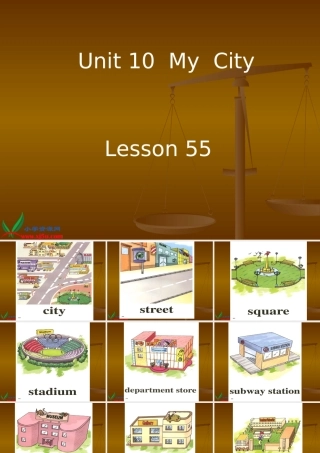 四年级英语下册 unit10 lesson55课件 人教新起点版