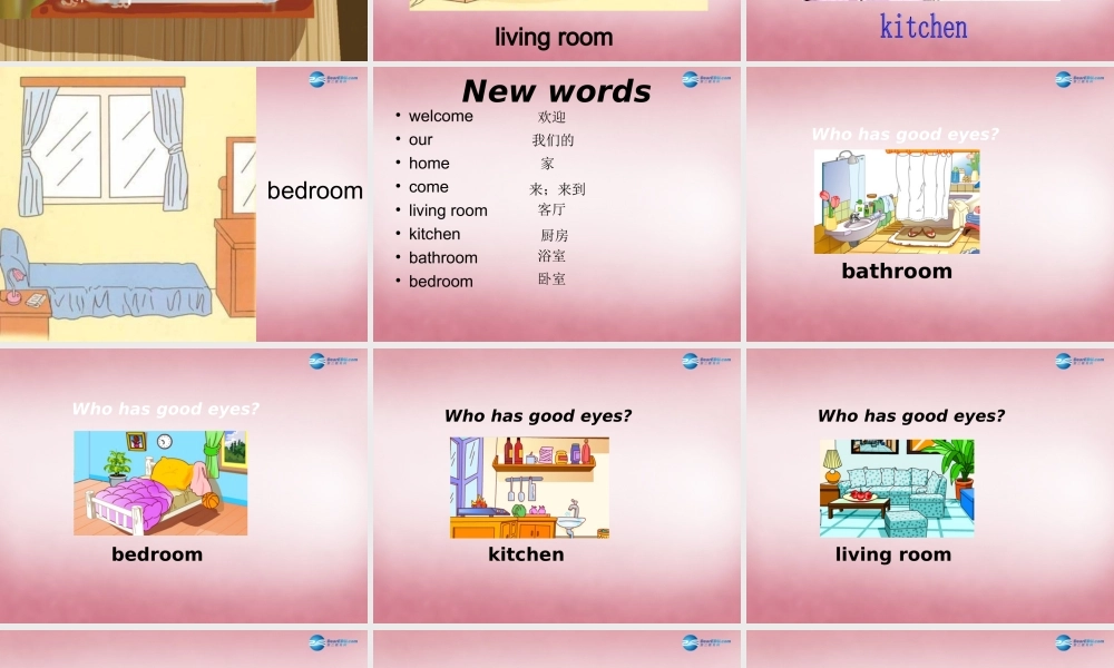 四年级英语上册 Unit10 Welcome to our home课件6 （新版）湘少版