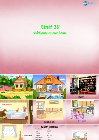 四年级英语上册 Unit10 Welcome to our home课件6 （新版）湘少版