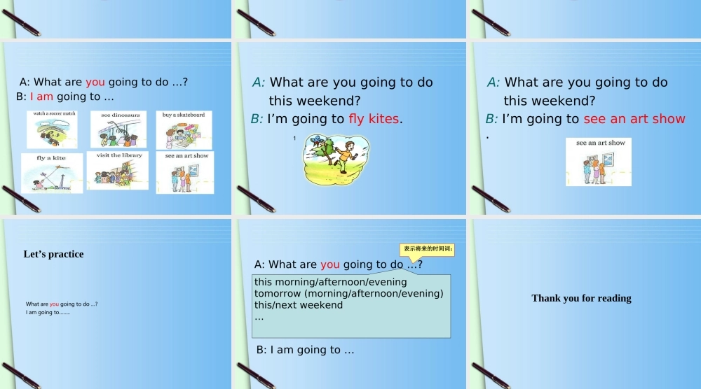 四年级英语下册 unit10 lesson56课件 人教新起点