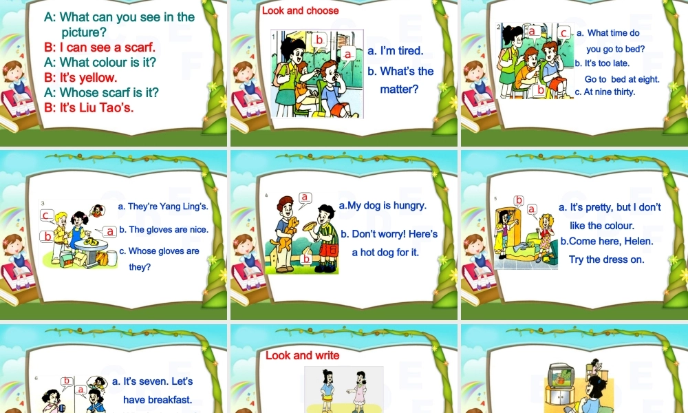 四年级英语上册 unit10课件 苏教牛津版