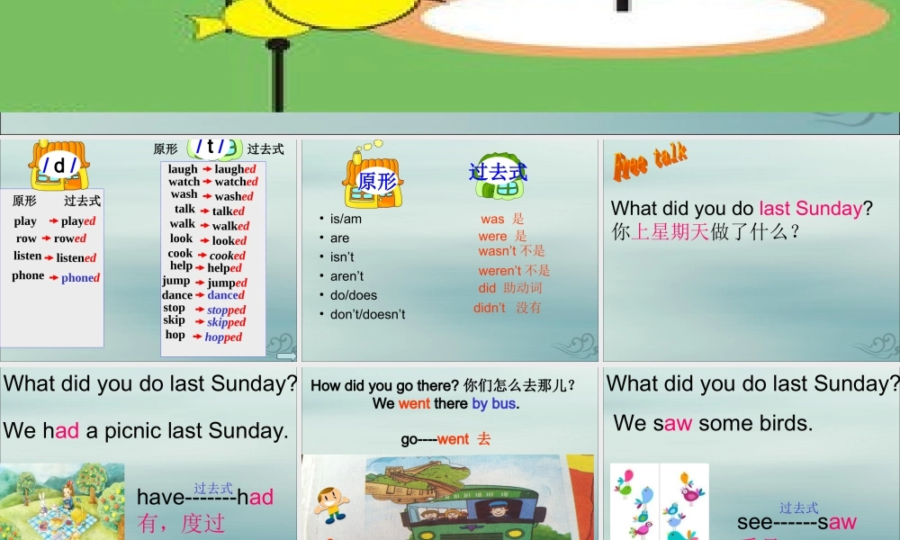 四年级英语下册 Module 8 Unit 1 They sang beautifully教学课件 外研版（三起）-外研版小学四年级下册英语课件