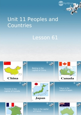 四年级英语下册 unit11 lesson61课件 人教新起点