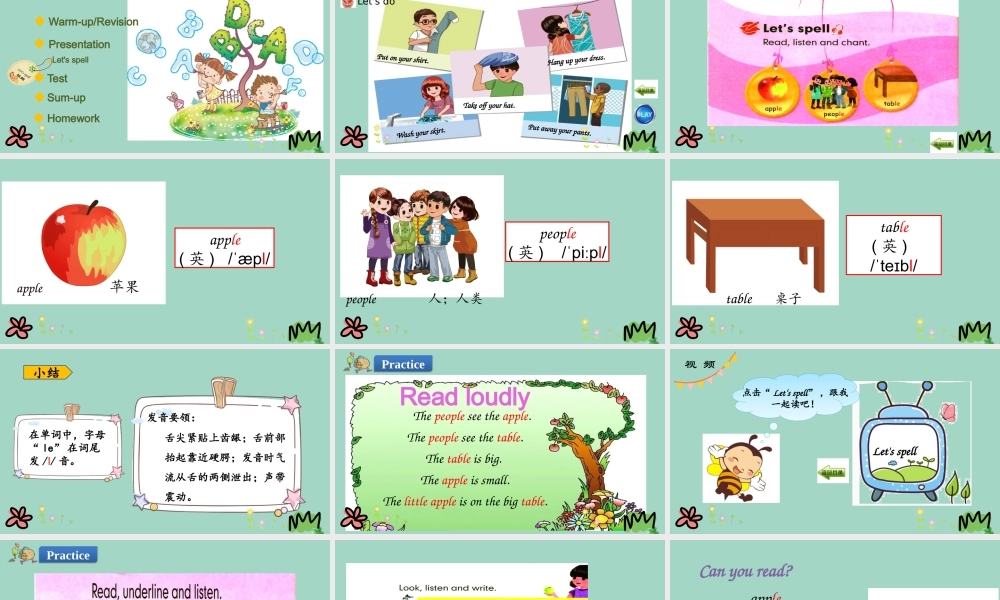 四年级英语下册 Unit 5 My clothes Part A（第3课时）课件 人教PEP版-人教PEP小学四年级下册英语课件