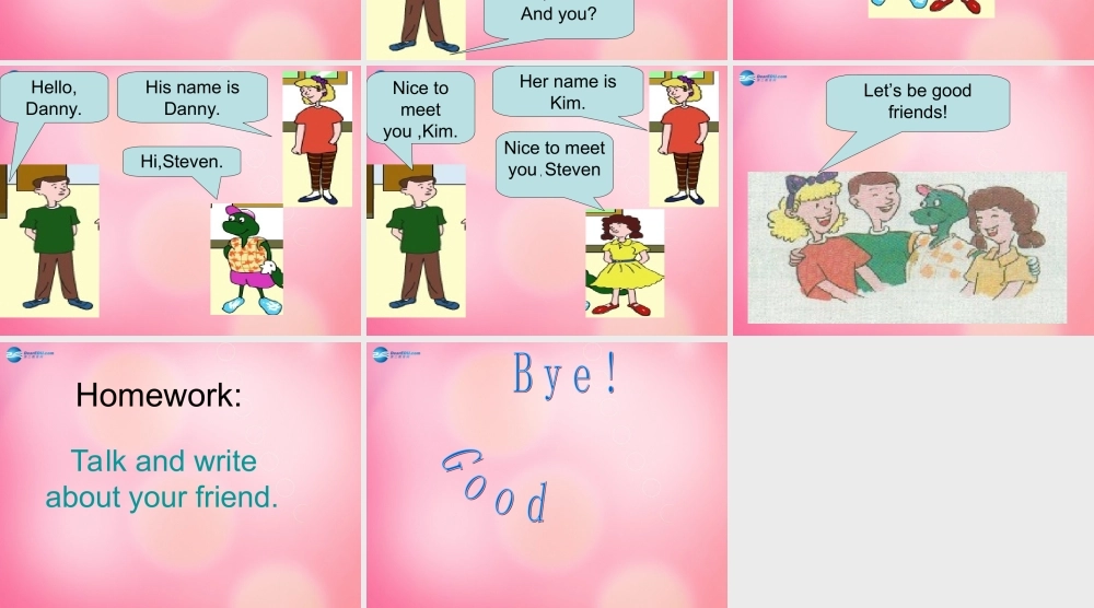 四年级英语下册《Lesson 2：Friends》课件 冀教版（三起）-冀教版小学四年级下册英语课件