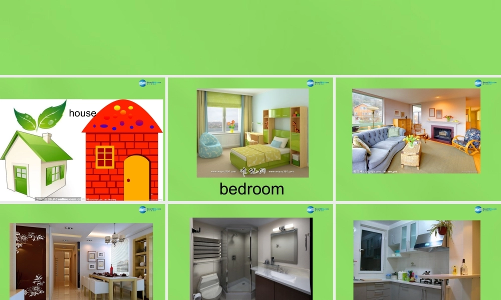 四年级英语下册《Unit 1 Our New House》课件2 陕旅版