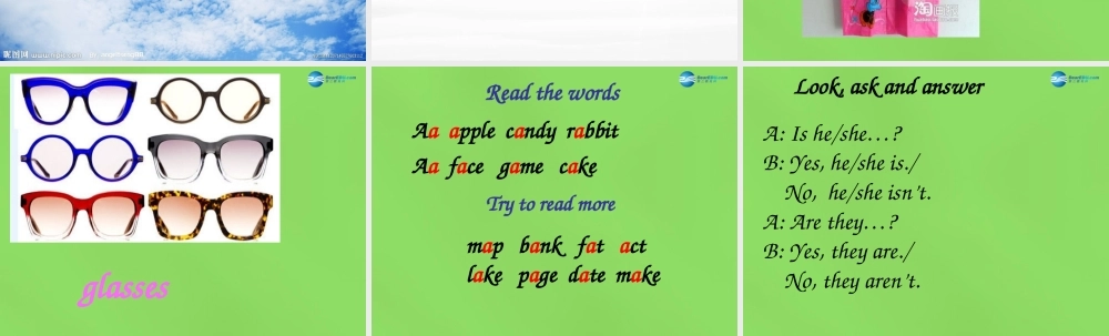 四年级英语下册《Unit 3 Is It Snowing》课件1 陕旅版