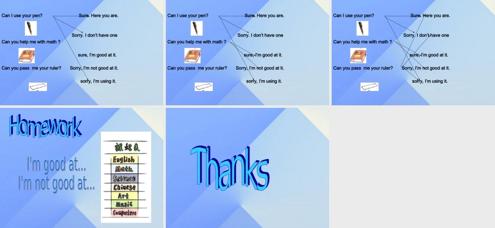 四年级英语上册《Asking for help》（Lesson 32）课件 人教新起点-人教新起点小学四年级上册英语课件