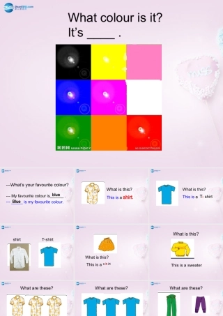 四年级英语上册《Lesson 1 Skirt and Pants》课件1 冀教版