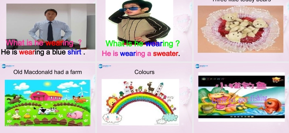 四年级英语上册《Lesson 1 Skirt and Pants》课件2 冀教版