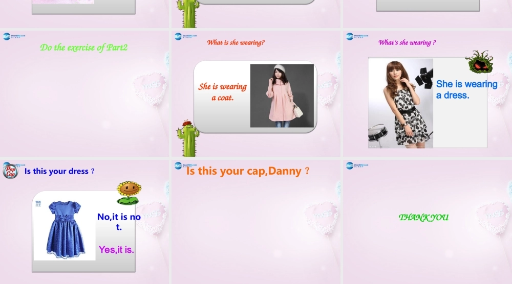 四年级英语上册《Lesson 3 Coat and Scarf》课件2 冀教版