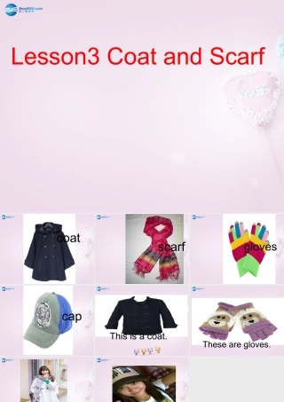 四年级英语上册《Lesson 3 Coat and Scarf》课件4 冀教版