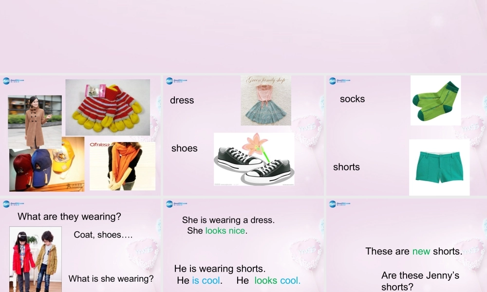 四年级英语上册《Lesson 4 Shoes and Socks》课件1 冀教版