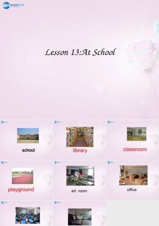四年级英语上册《Lesson 13 At school》课件2 冀教版