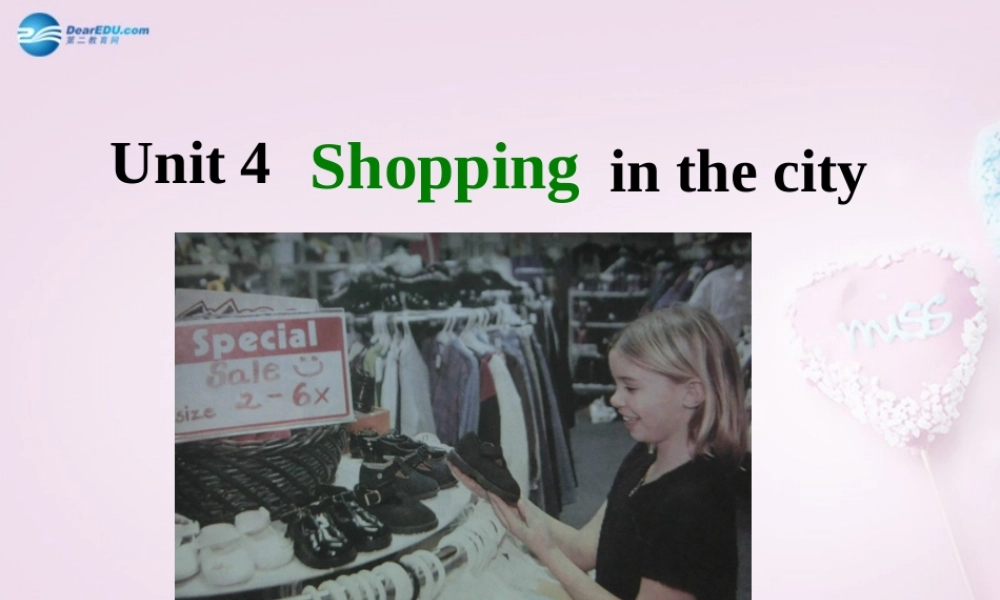 四年级英语上册《Lesson 19 Let’s go shopping》课件3 冀教版