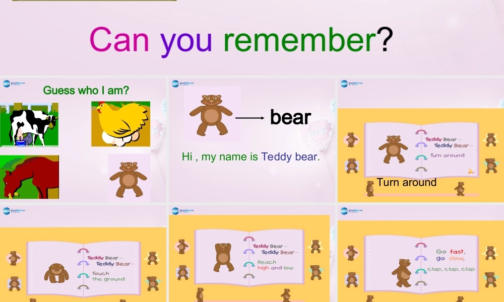 四年级英语上册《Lesson 24 Etta’s teddy bear》课件 冀教版