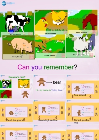 四年级英语上册《Lesson 24 Etta’s teddy bear》课件 冀教版