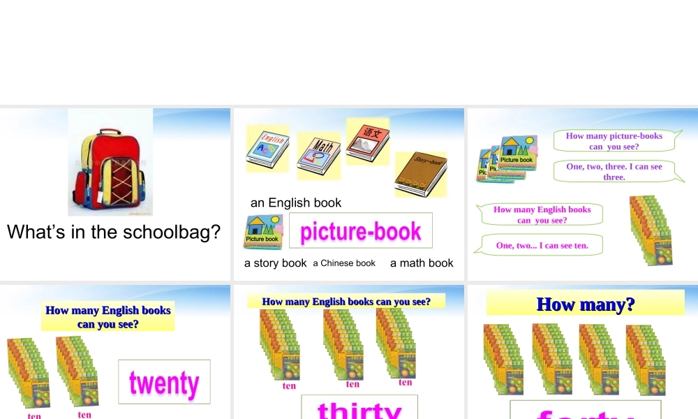 四年级英语上册课件 Unit2 My schoolbag(21)课件 人教版PEP