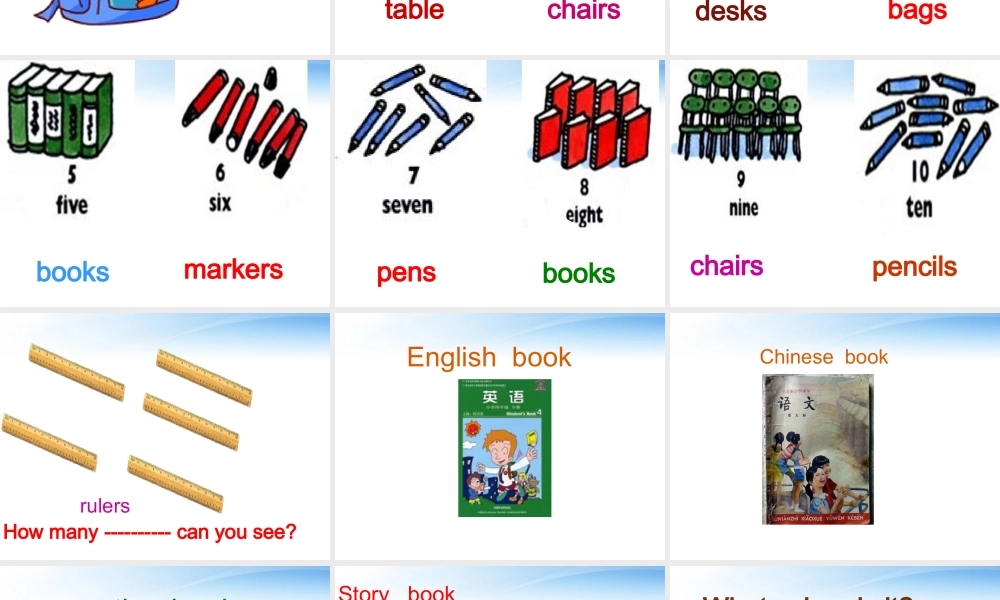 四年级英语上册课件 Unit2 The Period课件 人教版PEP