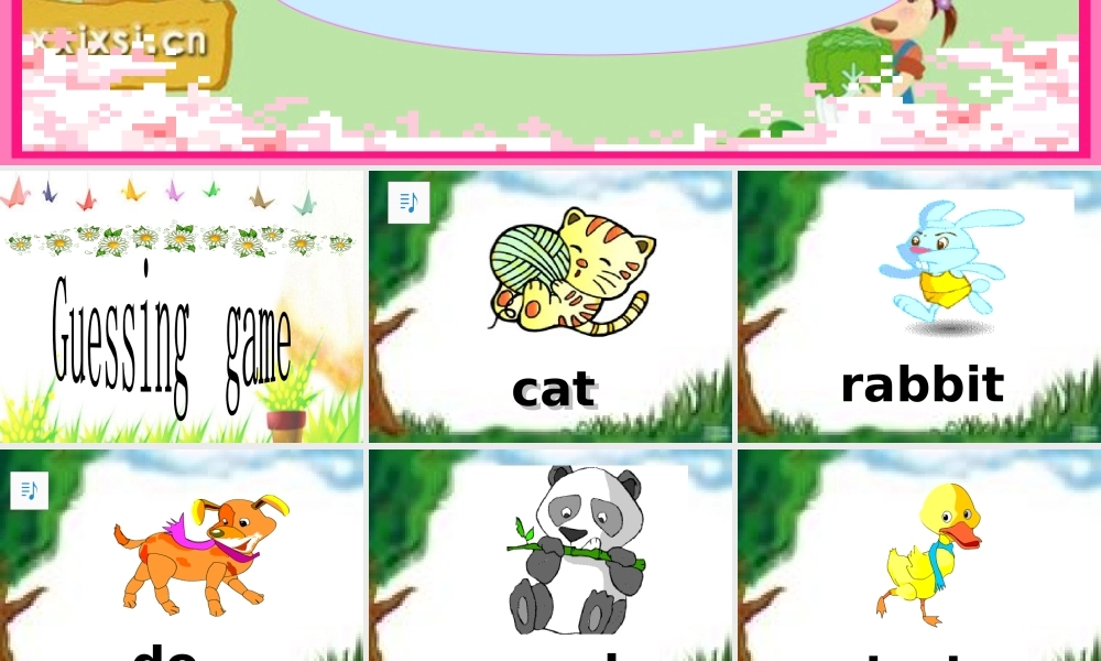 四年级英语下册  Unit 4  A    LET’S   LEARN  课件  人教PEP