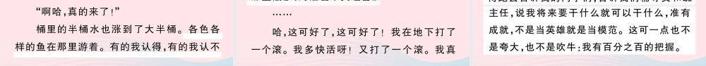 四年级语文下册 第八单元 25《宝葫芦的秘密（节选）》作业课件 新人教版-新人教版小学四年级下册语文课件