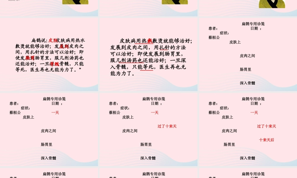 四年级语文下册 第八单元 29 寓言两则 扁鹊治病课件 新人教版-新人教版小学四年级下册语文课件