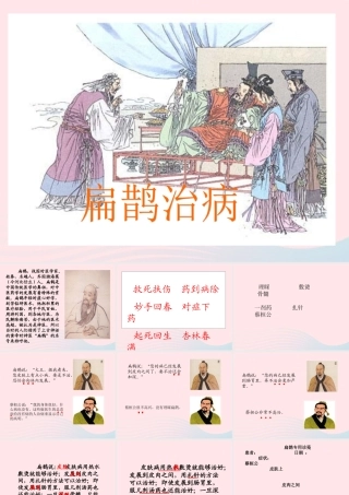 四年级语文下册 第八单元 29 寓言两则 扁鹊治病课件 新人教版-新人教版小学四年级下册语文课件