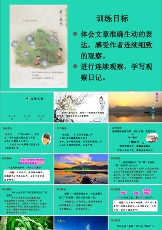 四年级语文上册 第三单元 9古诗三首课件 新人教版-新人教版小学四年级上册语文课件