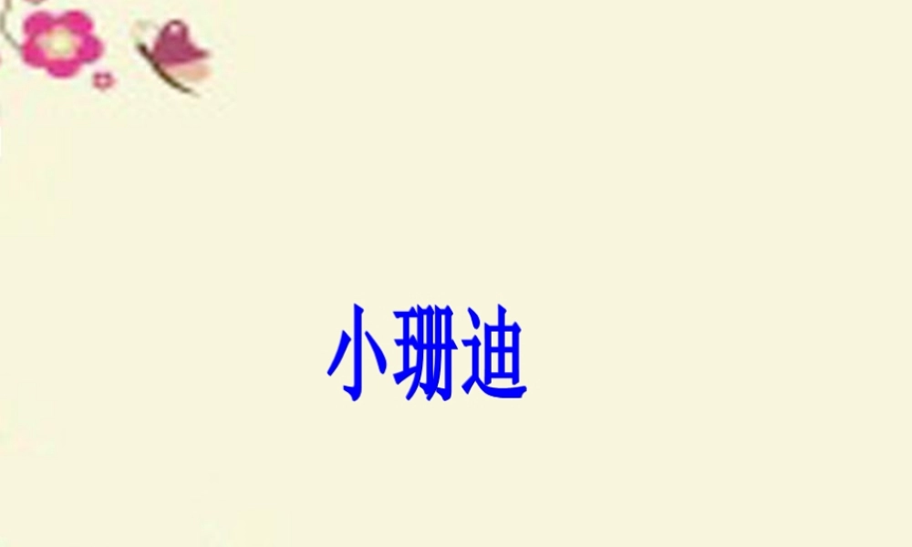 四年级语文下册 第6单元 27《小珊迪》课件3 沪教版-沪教版小学四年级下册语文课件
