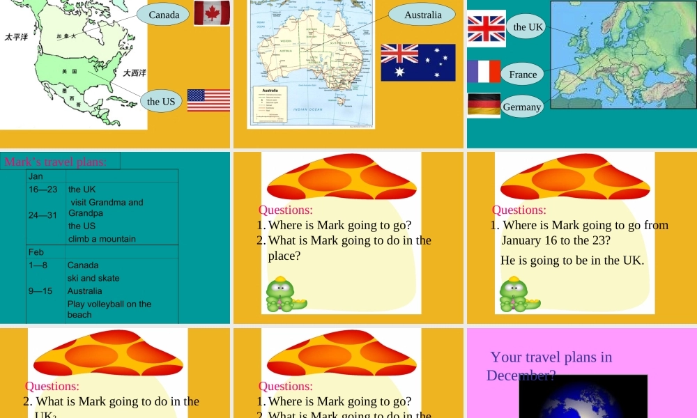 广东省深圳市宝安区五年级英语上册 Unit 7 Holiday postcards课件 深港版