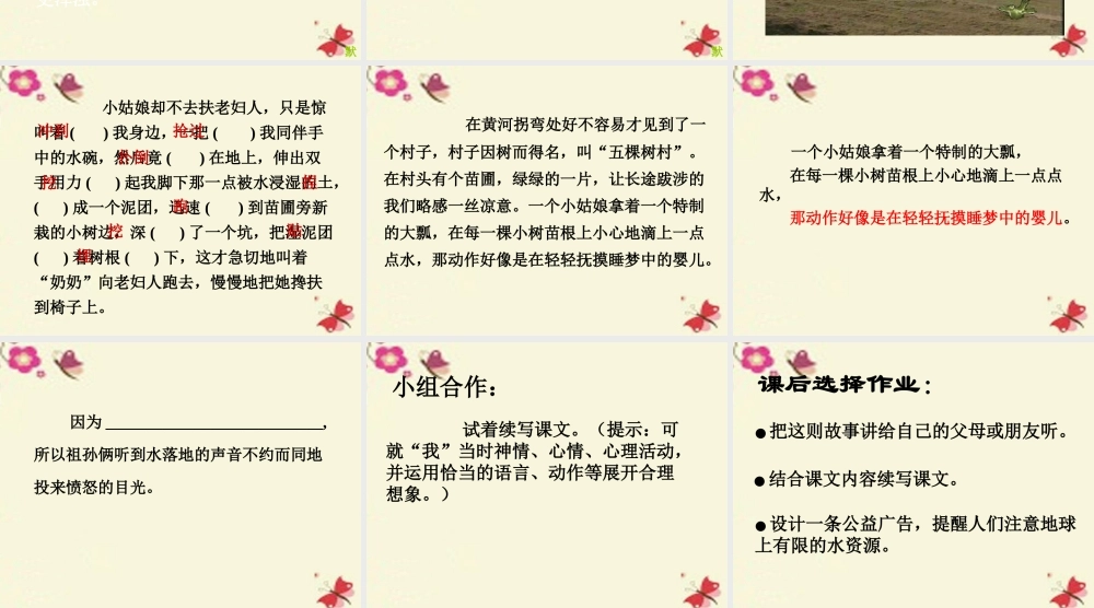 四年级语文下册 第6单元 29《真正的愤怒》课件5 沪教版-沪教版小学四年级下册语文课件