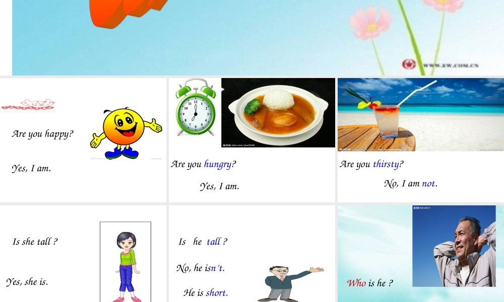 开心英语四年级上册 Unit 1(6)课件 广东版