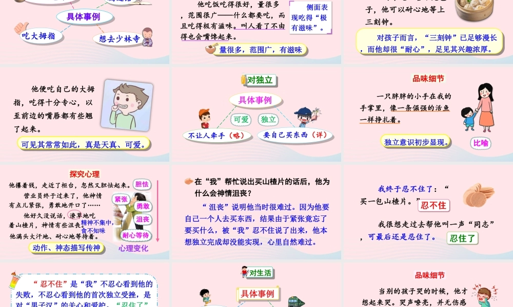 四年级语文下册 第六单元 19《我们家的男子汉》课件 新人教版-新人教版小学四年级下册语文课件