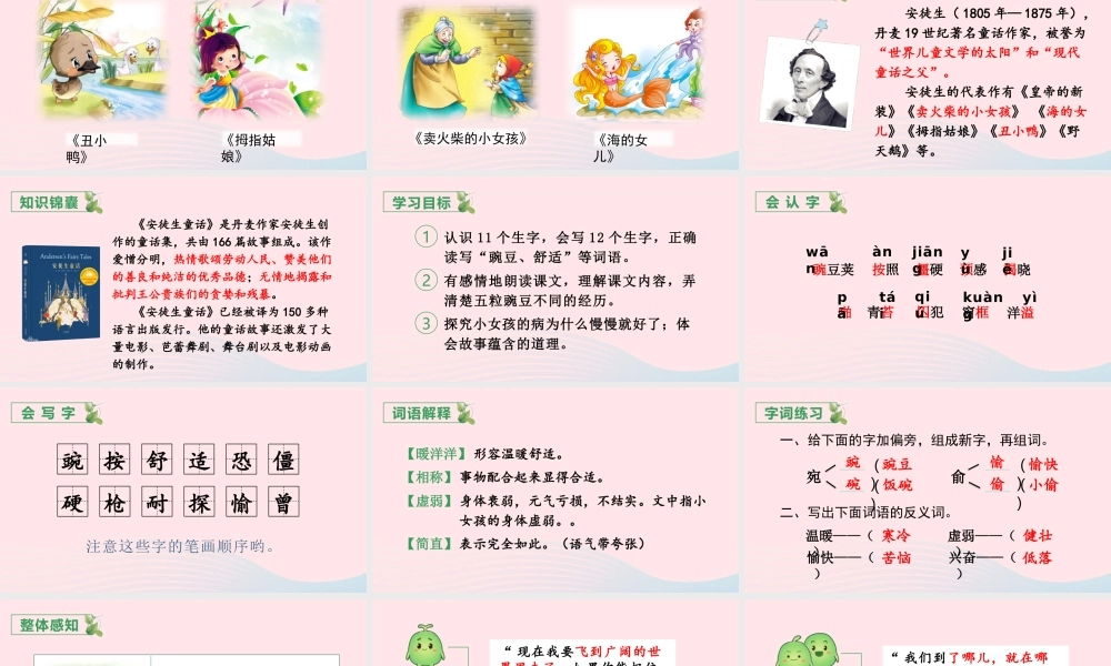 文上册 第二单元 5 一个豆荚里的五粒豆课件