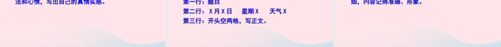 四年级语文上册 第三单元 口语交际、习作、语文园地教学课件 新人教版-新人教版小学四年级上册语文课件