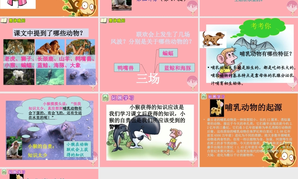 四年级语文上册 第三单元 联欢会的风波课件1 西师大版-西师大版小学四年级上册语文课件