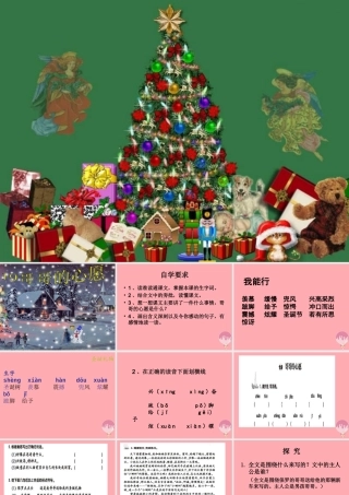 四年级语文上册 第五单元 哥哥的心愿课件3 西师大版-西师大版小学四年级上册语文课件