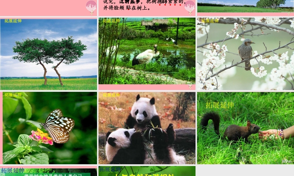 四年级语文上册 第三单元 向大树道歉课件3 西师大版-西师大版小学四年级上册语文课件