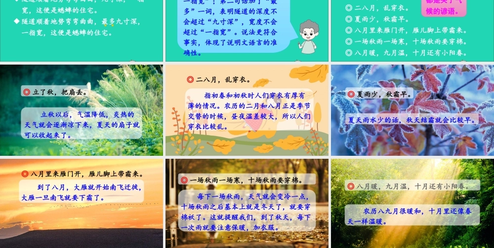 四年级语文上册 第三单元 语文园地三课件1 新人教版-新人教版小学四年级上册语文课件