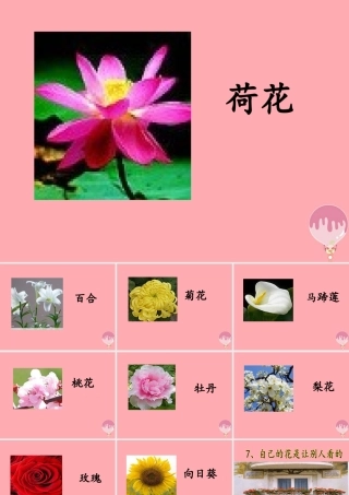 四年级语文上册 第三单元 自己的花是让别人看的课件4 鄂教版-鄂教版小学四年级上册语文课件