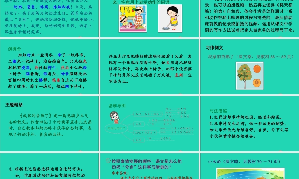 四年级语文上册 第五单元 习作例文课件2 新人教版-新人教版小学四年级上册语文课件