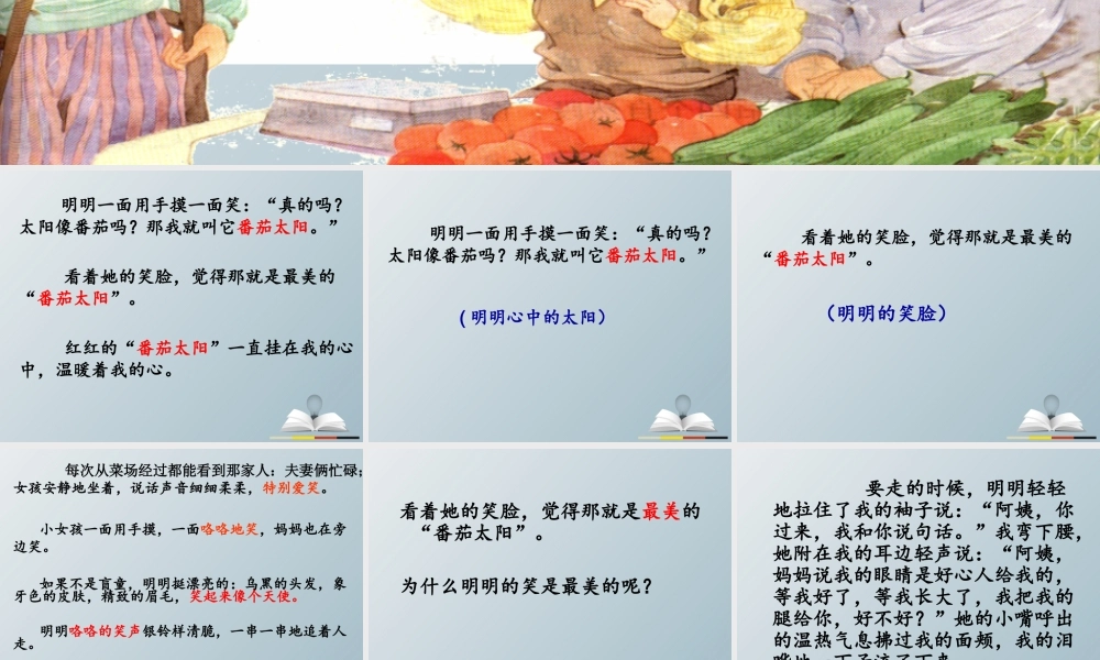 四年级语文下册 12 番茄太阳（第2课时）课件 苏教版-苏教版小学四年级下册语文课件