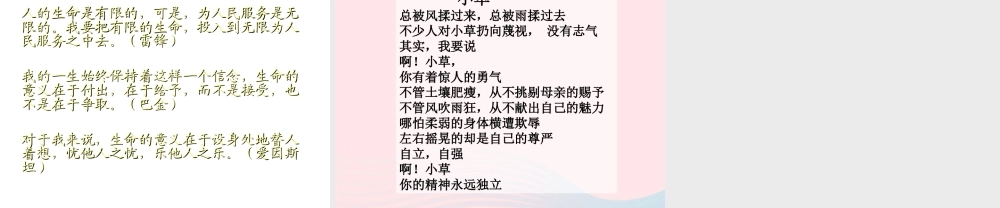 四年级语文下册 第五单元 19《花的勇气》课堂教学课件3 新人教版-新人教版小学四年级下册语文课件